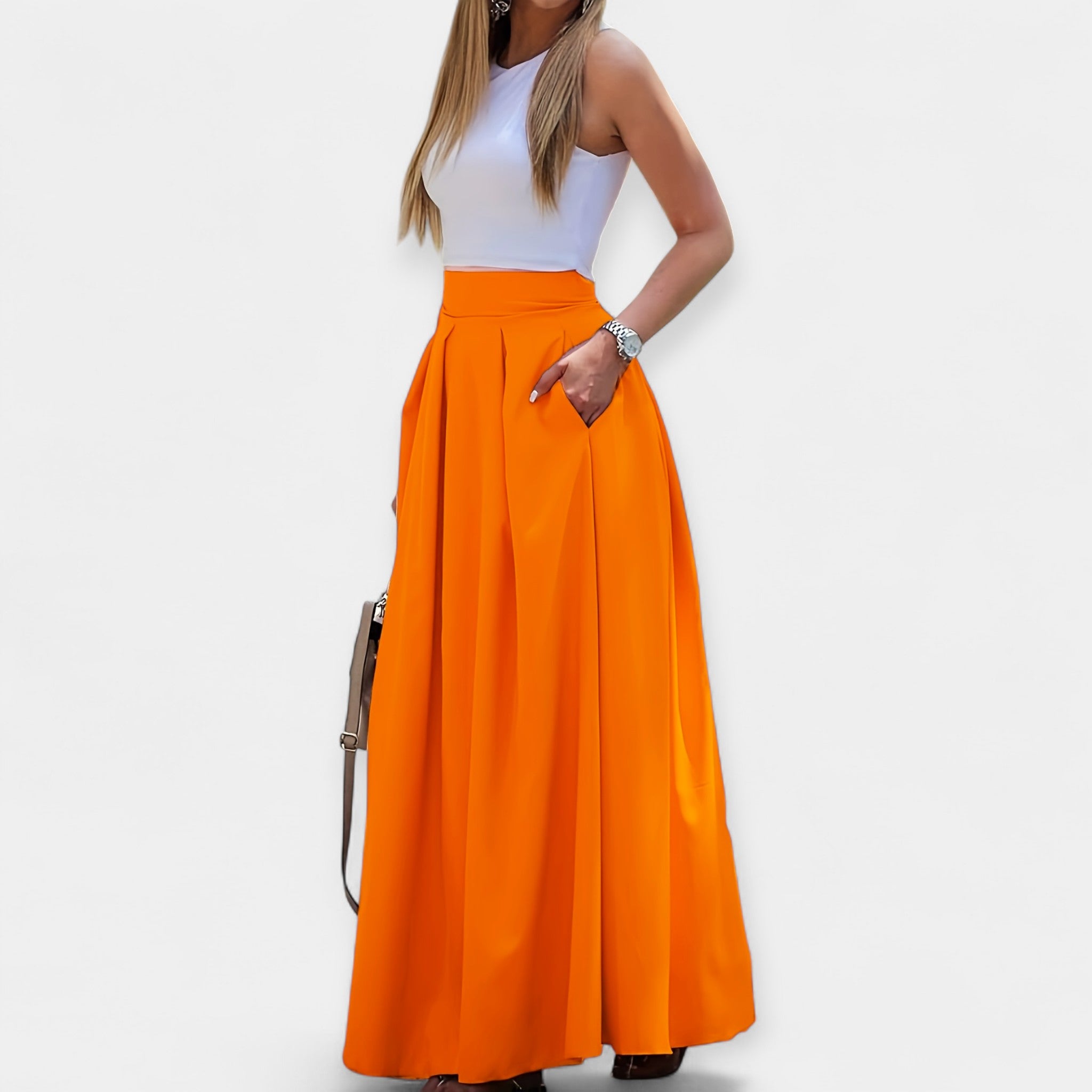 Céline - Jupe Midi Élégante