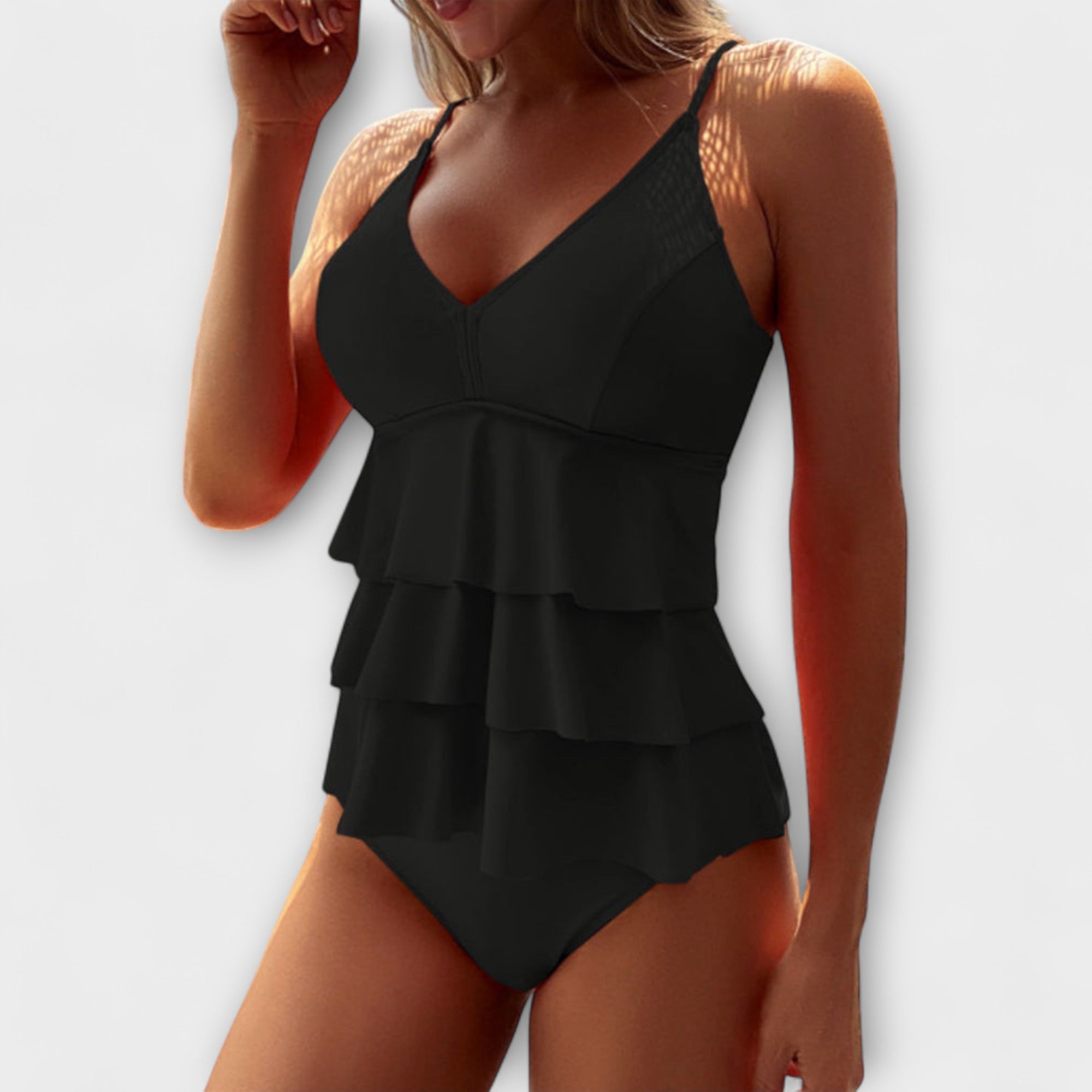 Claire - Maillot Élégant Volants