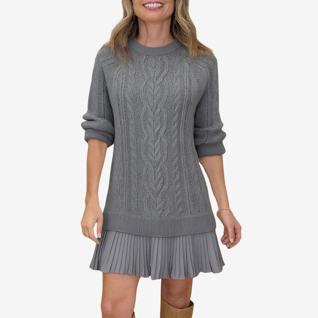 Anaïs - Robe Tricot Élégante