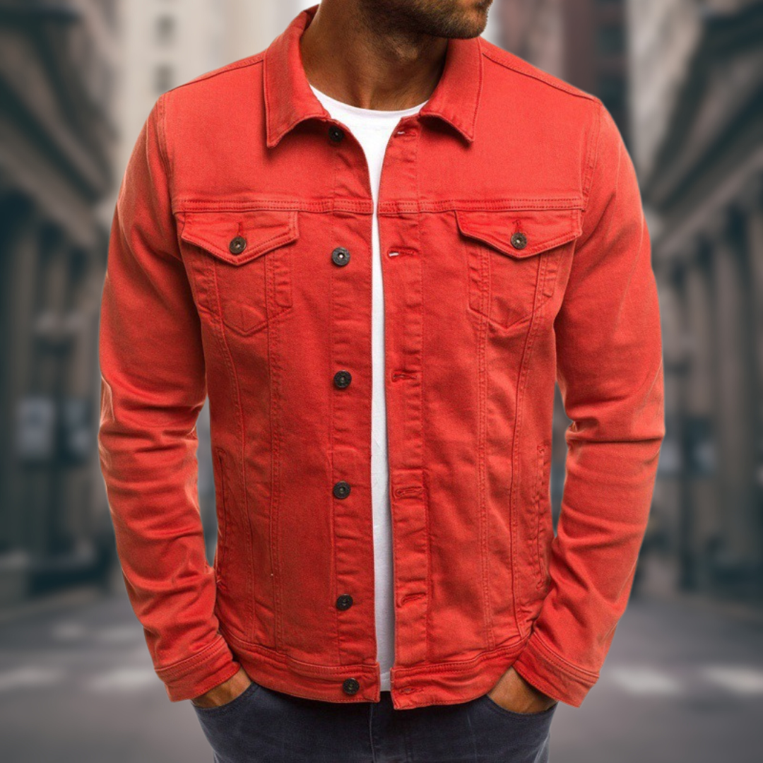 Inès - Veste en Jean Slim