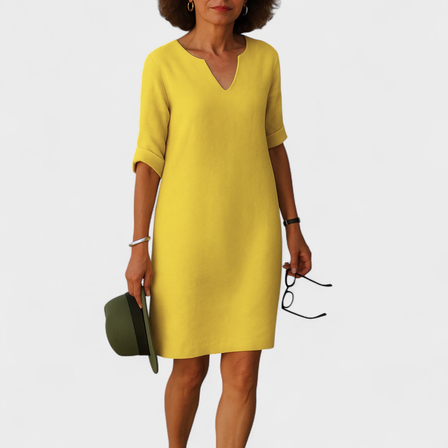 Inès - Robe Décontractée Chic