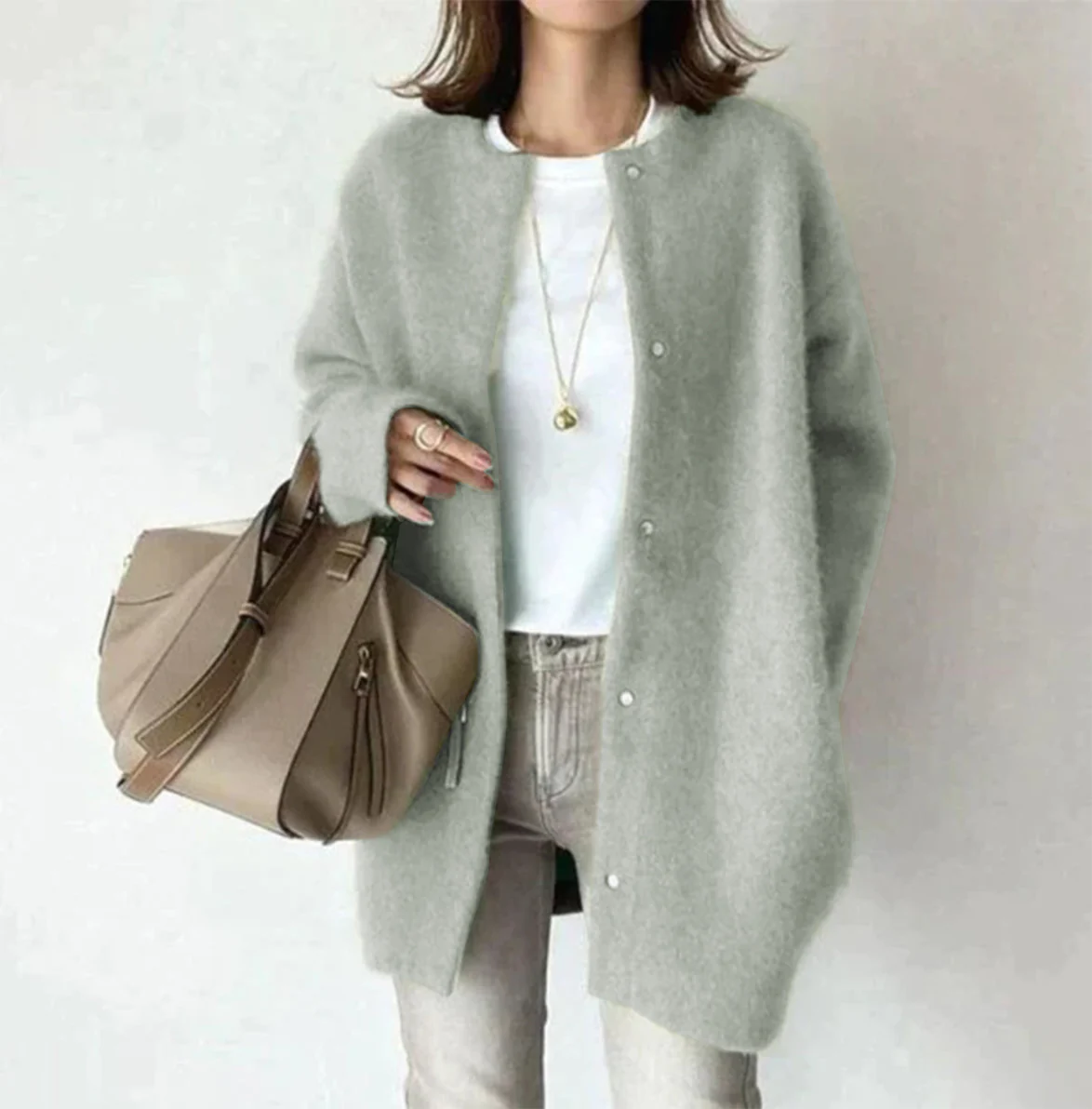 Justine - Manteau Élégant Chic