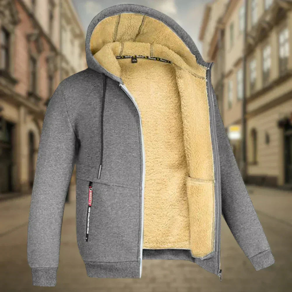 Inès - Sweat-shirt Polaire Élégant
