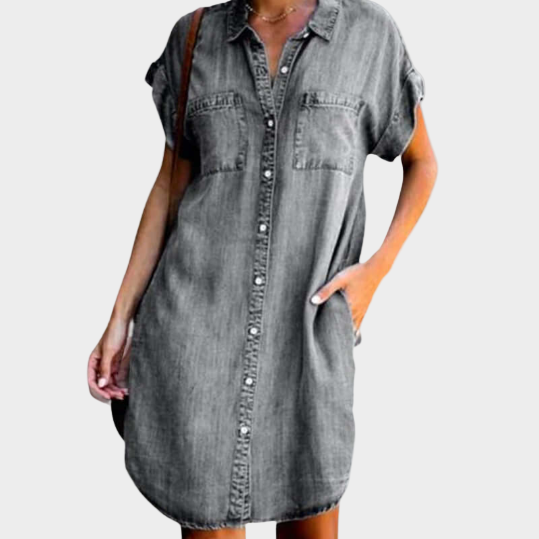Céline - Robe Jean Courte