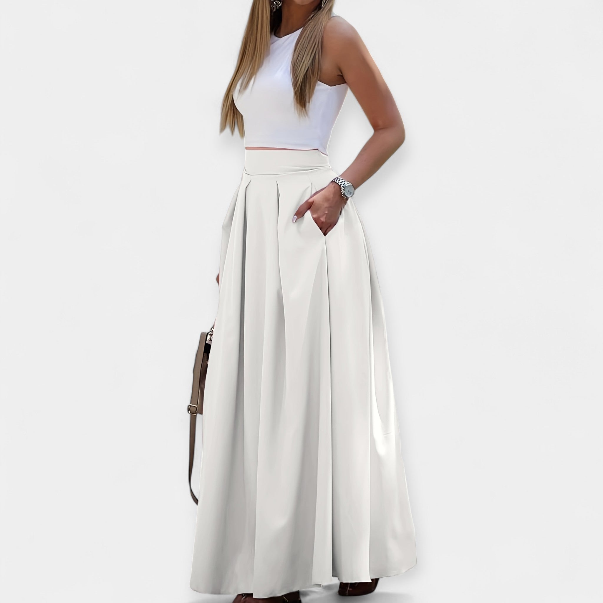 Céline - Jupe Midi Élégante