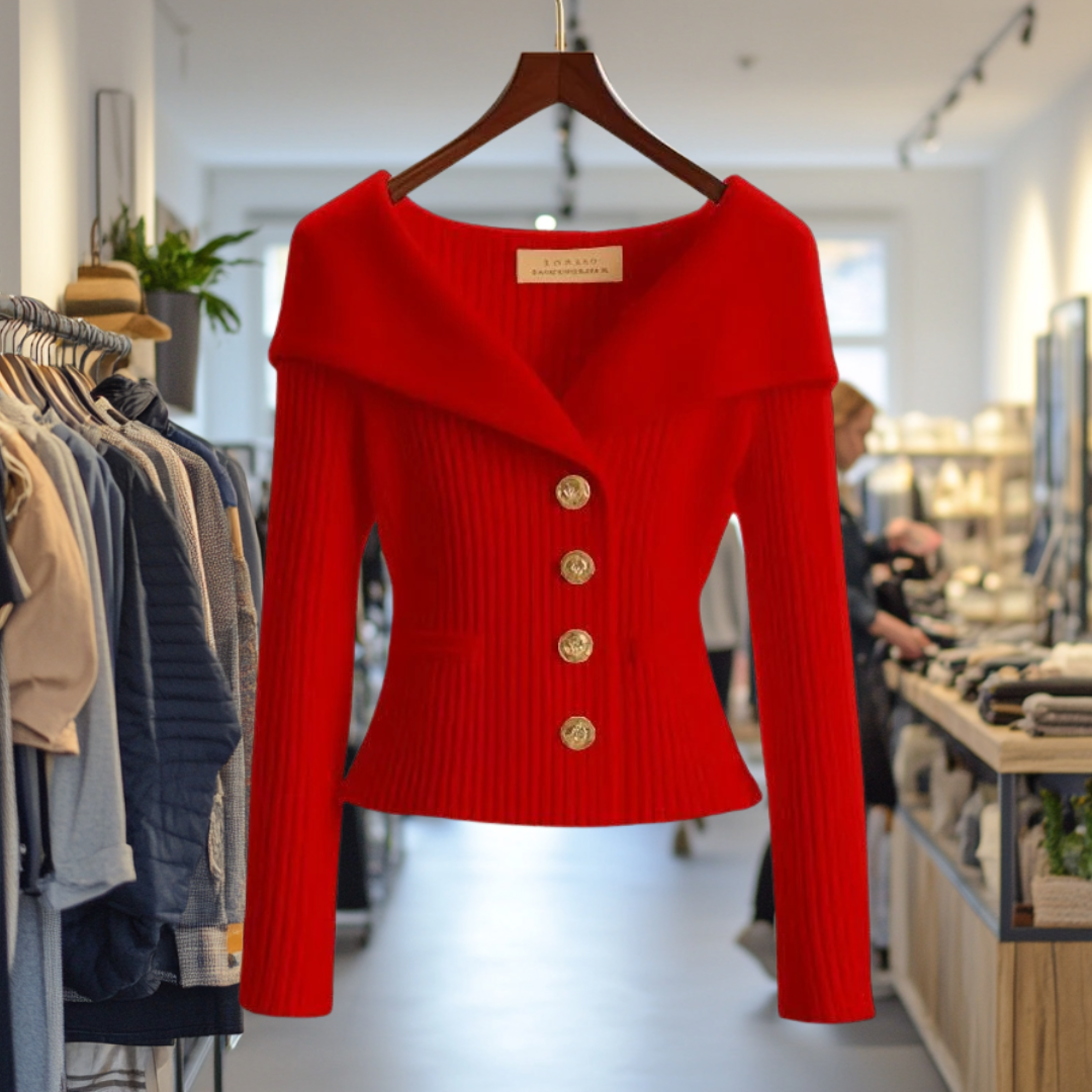 Margaux - Blouse Élégante Tricot