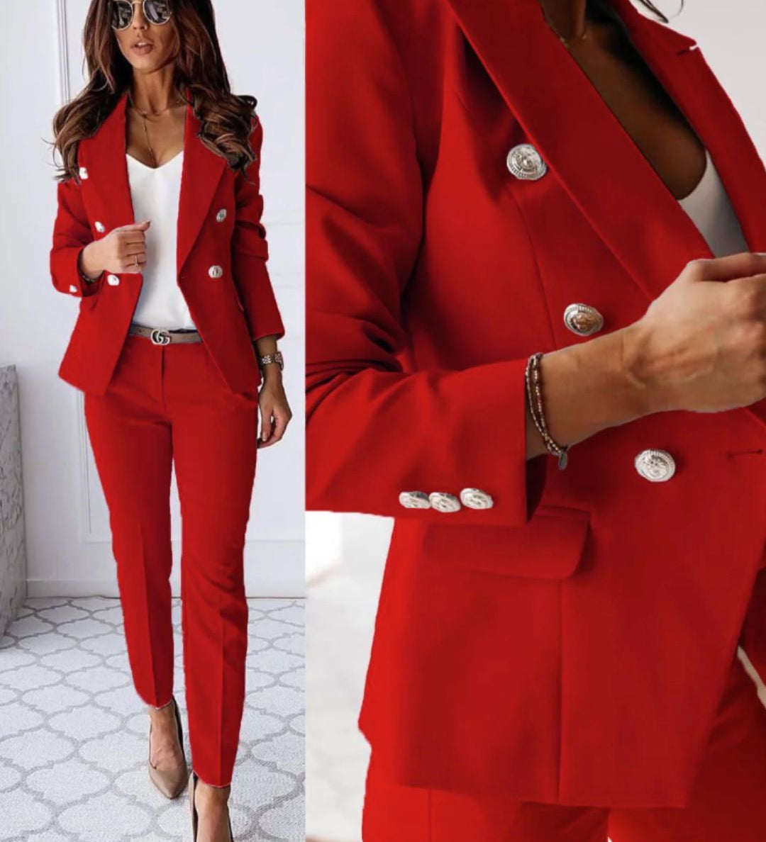 Anaïs - Costume Élégant Femme