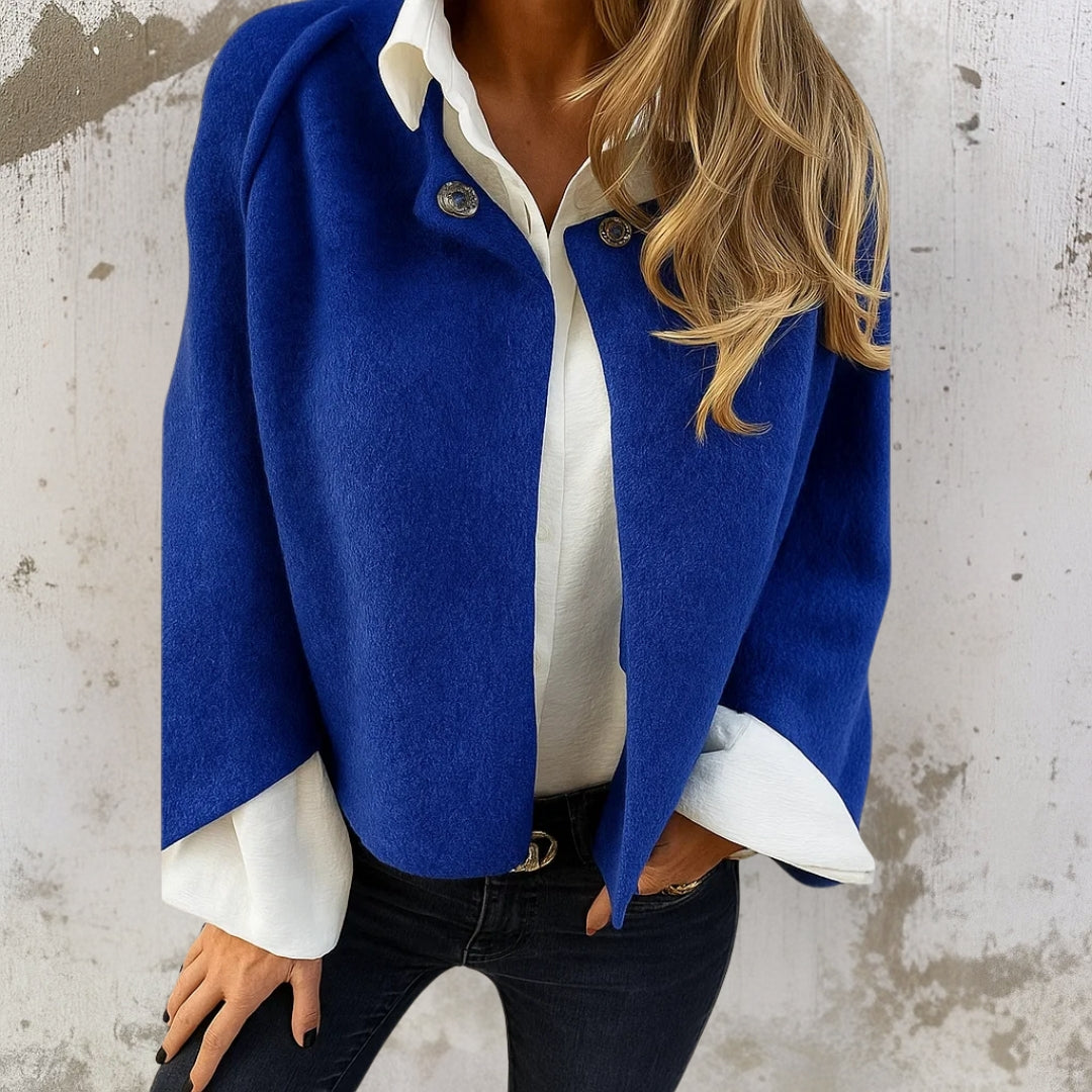Justine - Manteau Court Élégant