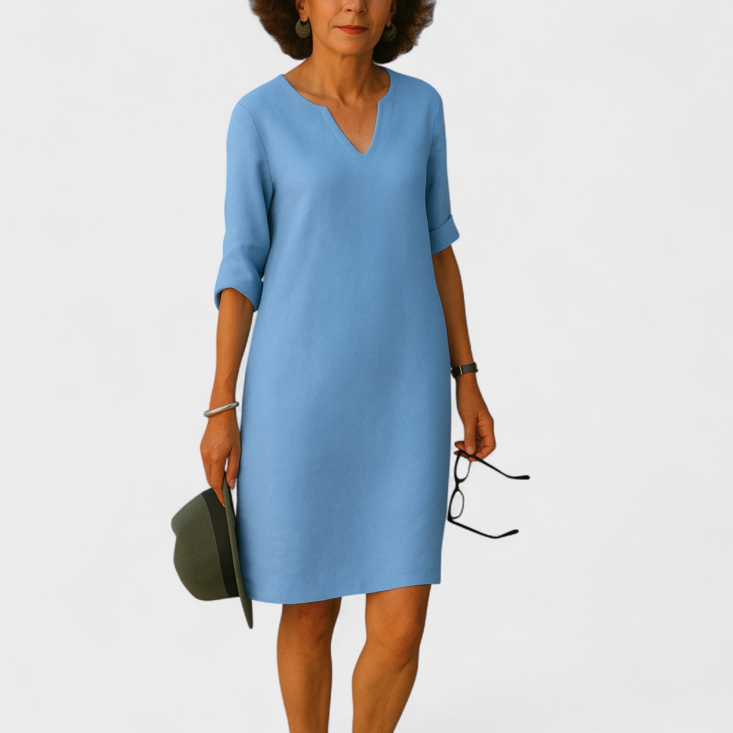 Inès - Robe Décontractée Chic