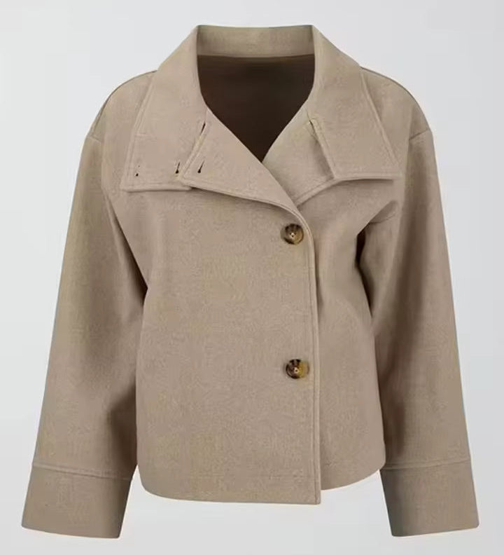 Élodie - Manteau Court Élégant