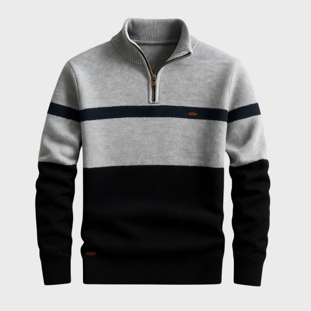 Anaïs - Sweat-shirt Zip Élégant