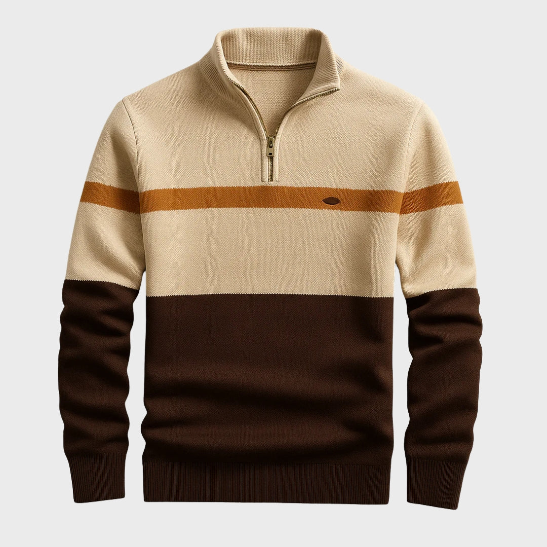 Anaïs - Sweat-shirt Zip Élégant