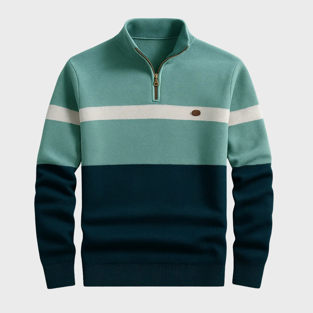 Anaïs - Sweat-shirt Zip Élégant