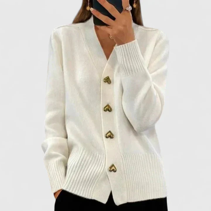 Céline - Manteau Élégant Coeur