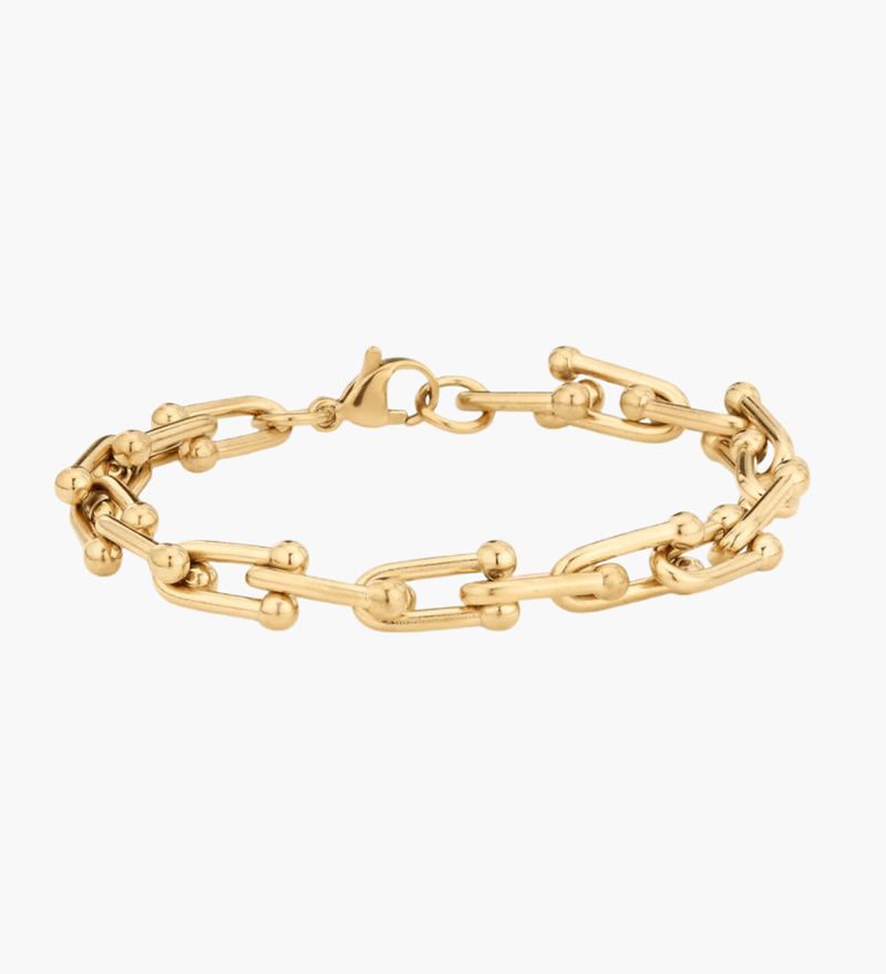 Anaïs - Bracelet Plaqué Or