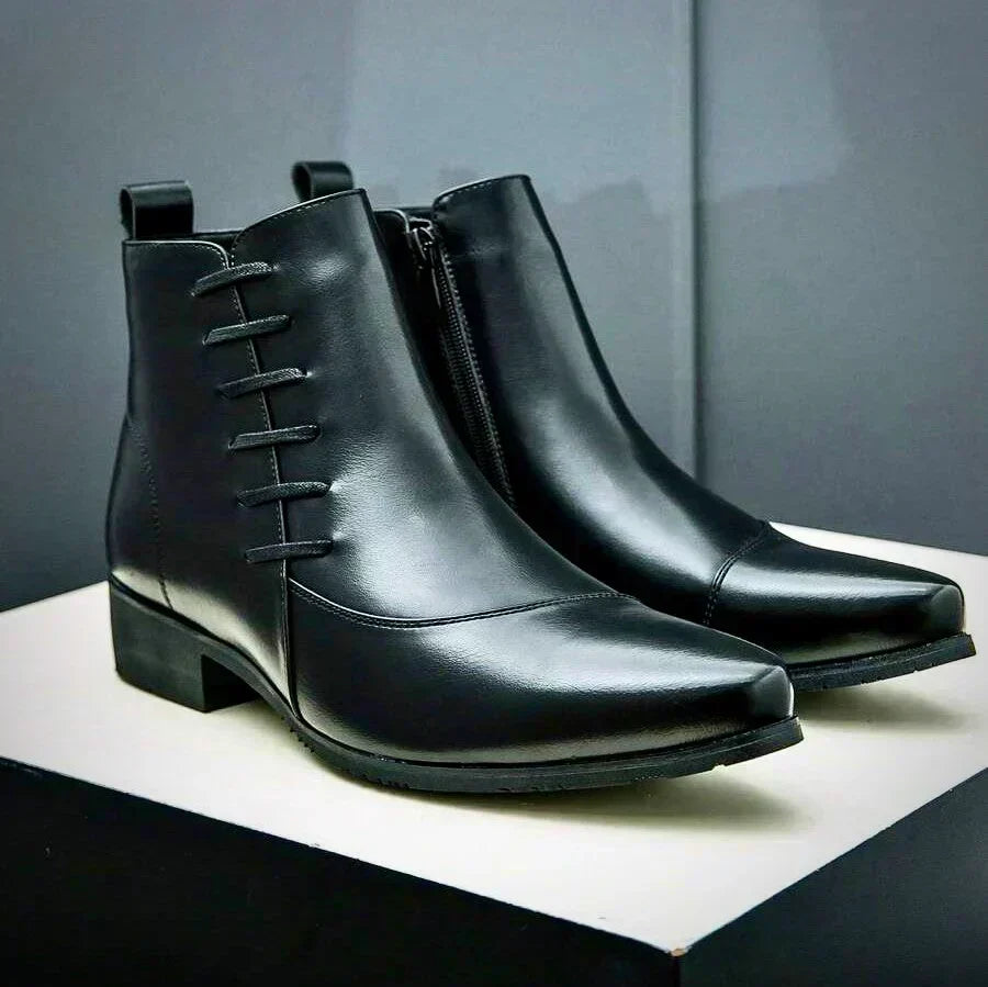 Justine - Bottes Élégantes Cuir