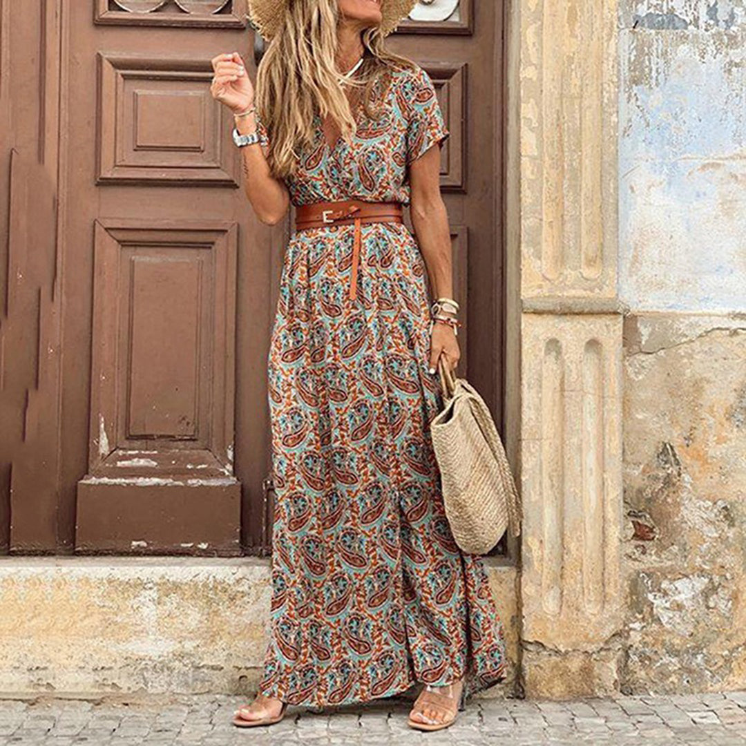 Anaïs - Robe Maxi Élastique