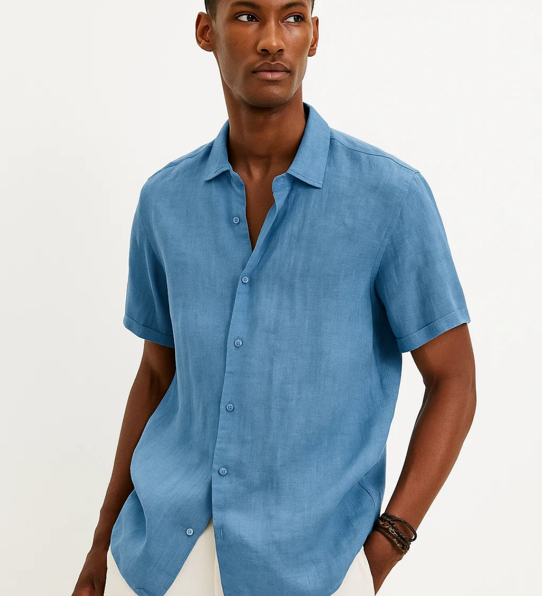 Zoé - Chemise Bouton Ouvert
