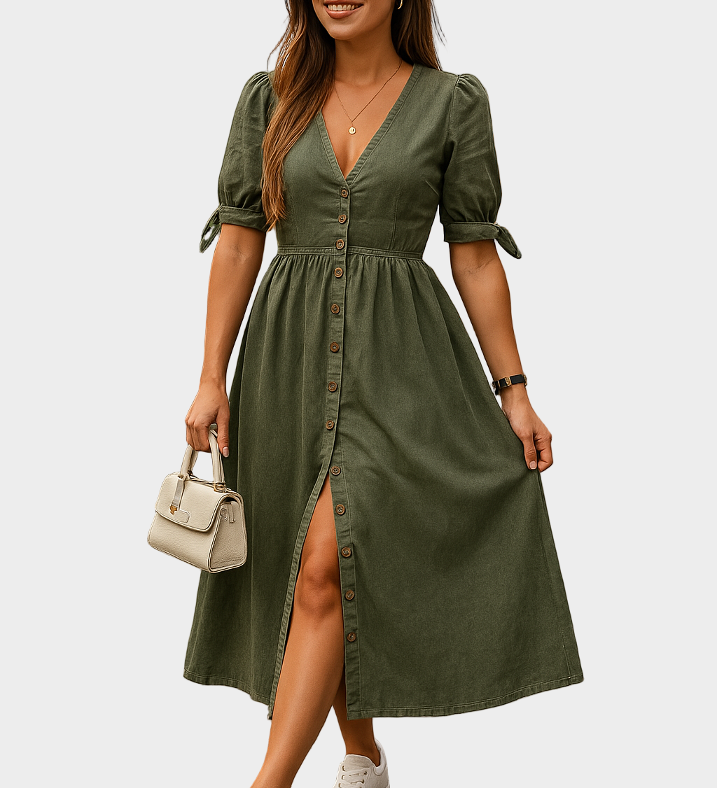 Inès - Robe Maxi Jean