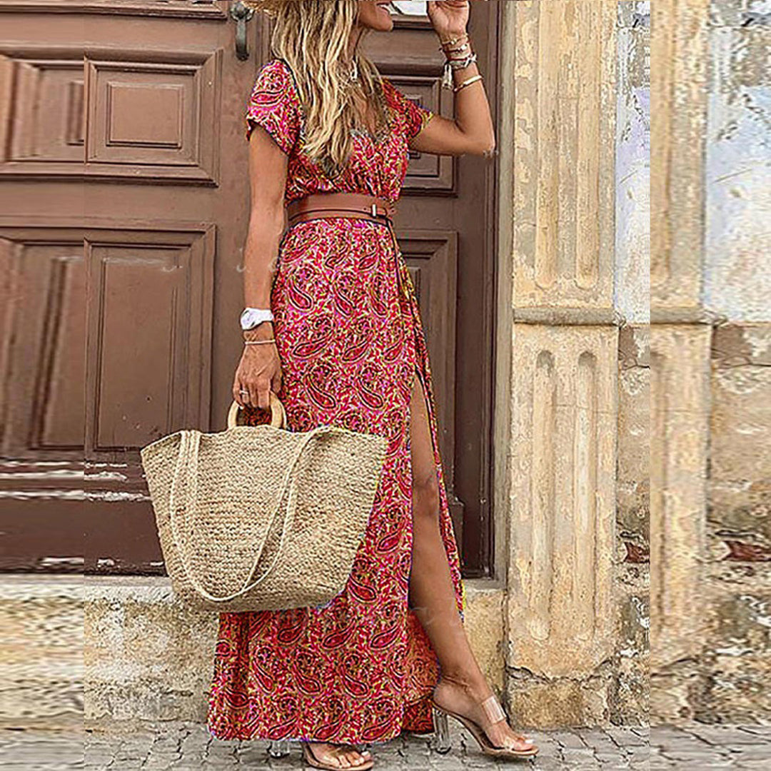 Anaïs - Robe Maxi Élastique