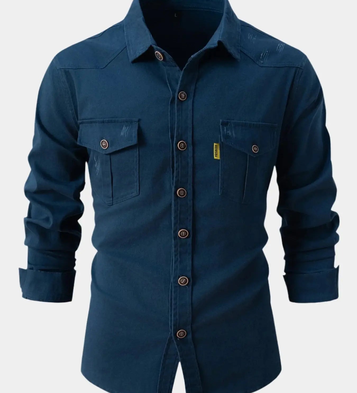 Anaïs - Chemise Denim Élégante