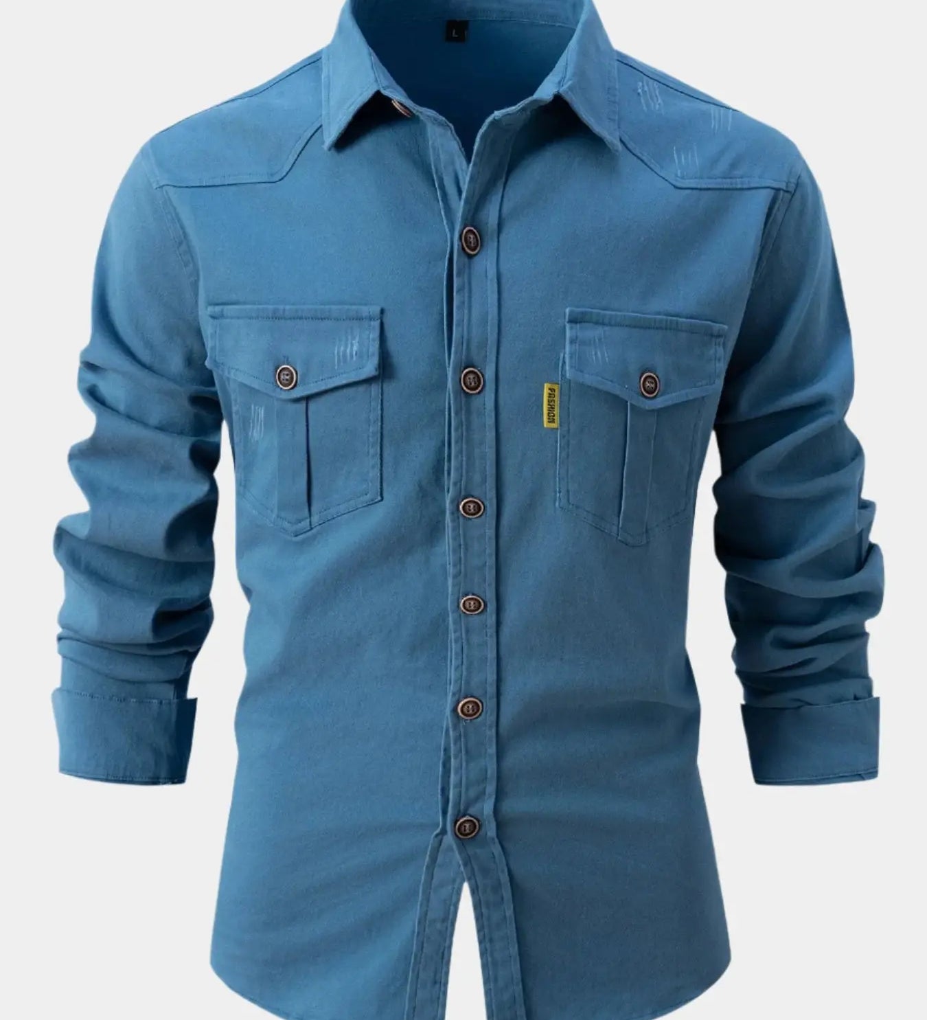 Anaïs - Chemise Denim Élégante
