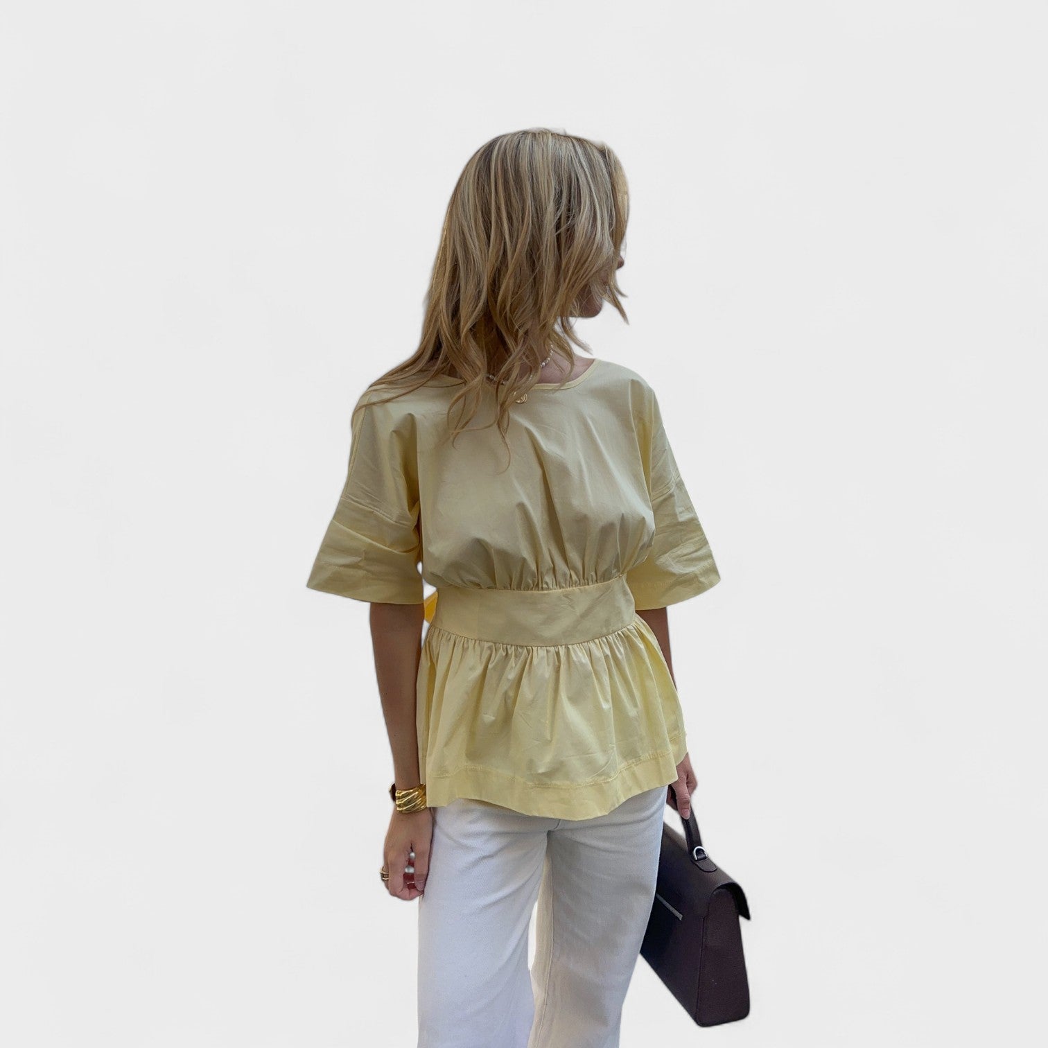 Romane - Blouse Dos V Ouvert