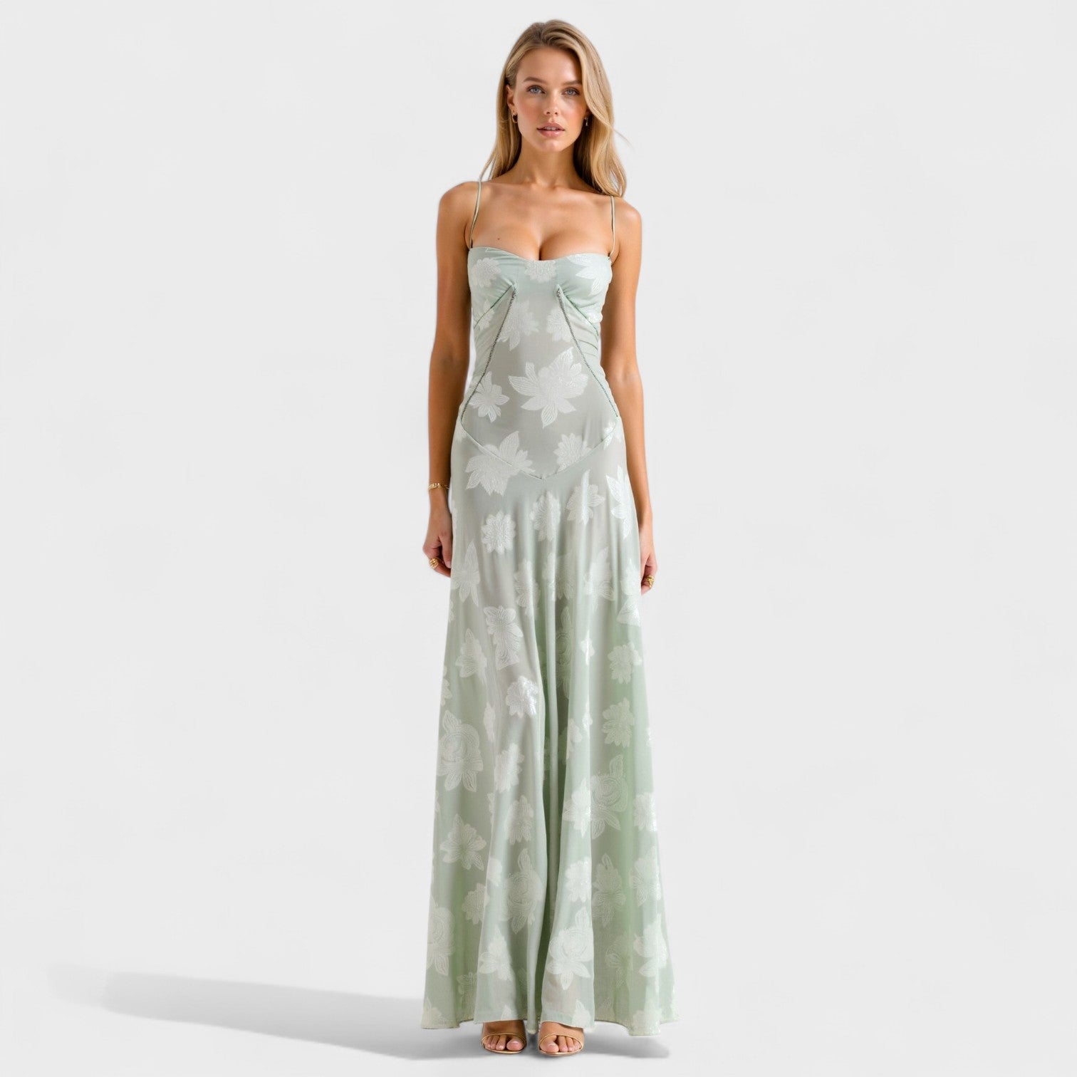 Élise - Robe Maxi Dentelle