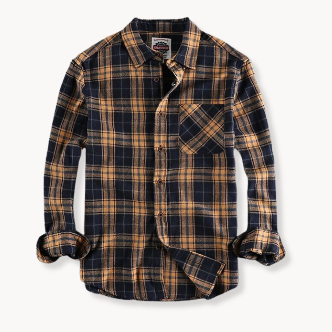 Justine - Chemise Flanelle Élégante
