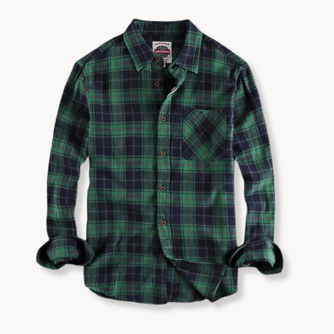 Justine - Chemise Flanelle Élégante