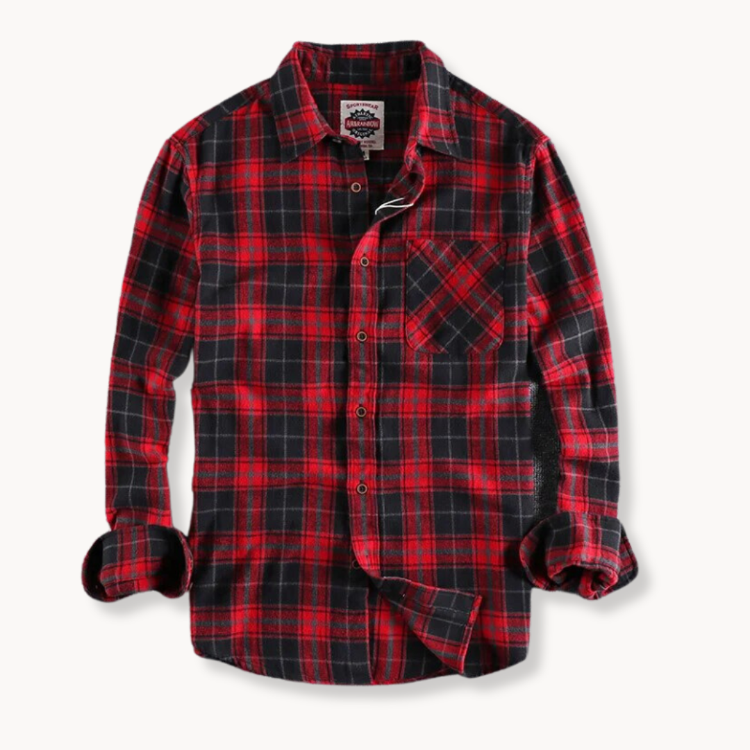 Justine - Chemise Flanelle Élégante