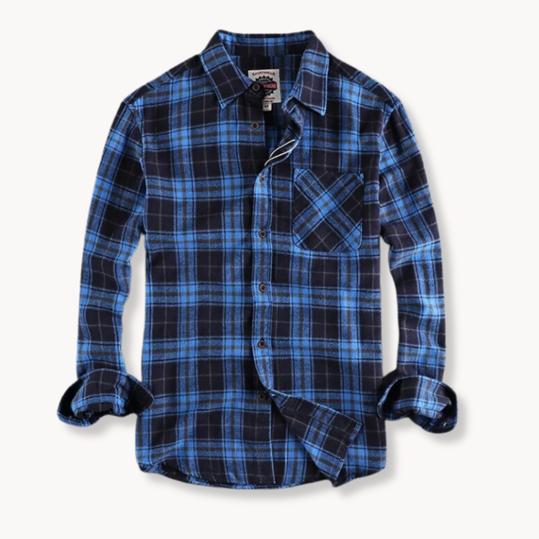 Justine - Chemise Flanelle Élégante