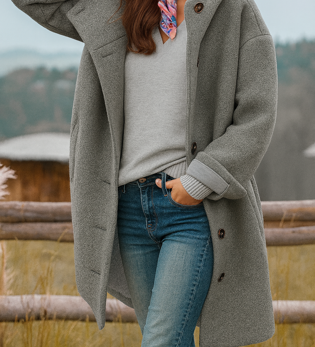 Pauline - Manteau Chic Élégant