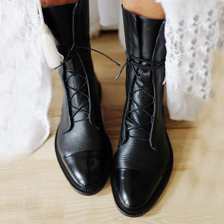 Clara - Bottes Élégantes Cuir