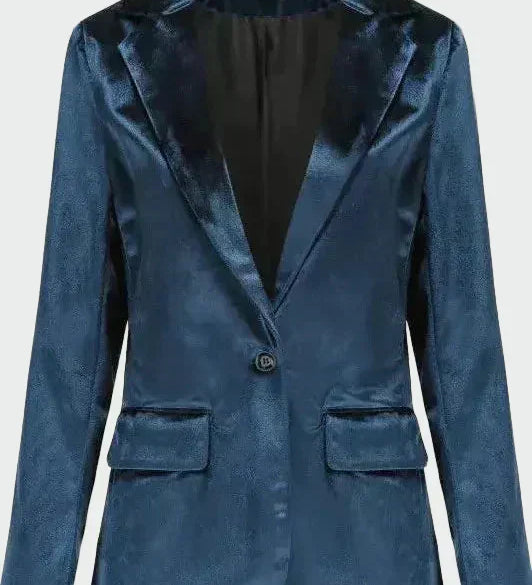Céline - Manteau Velours Élégant