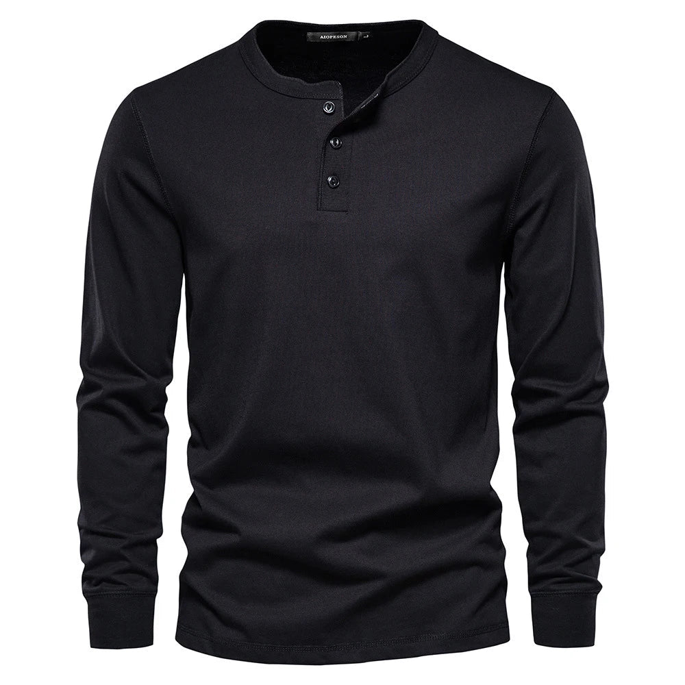 Lucie - Chemise Henley Respirante