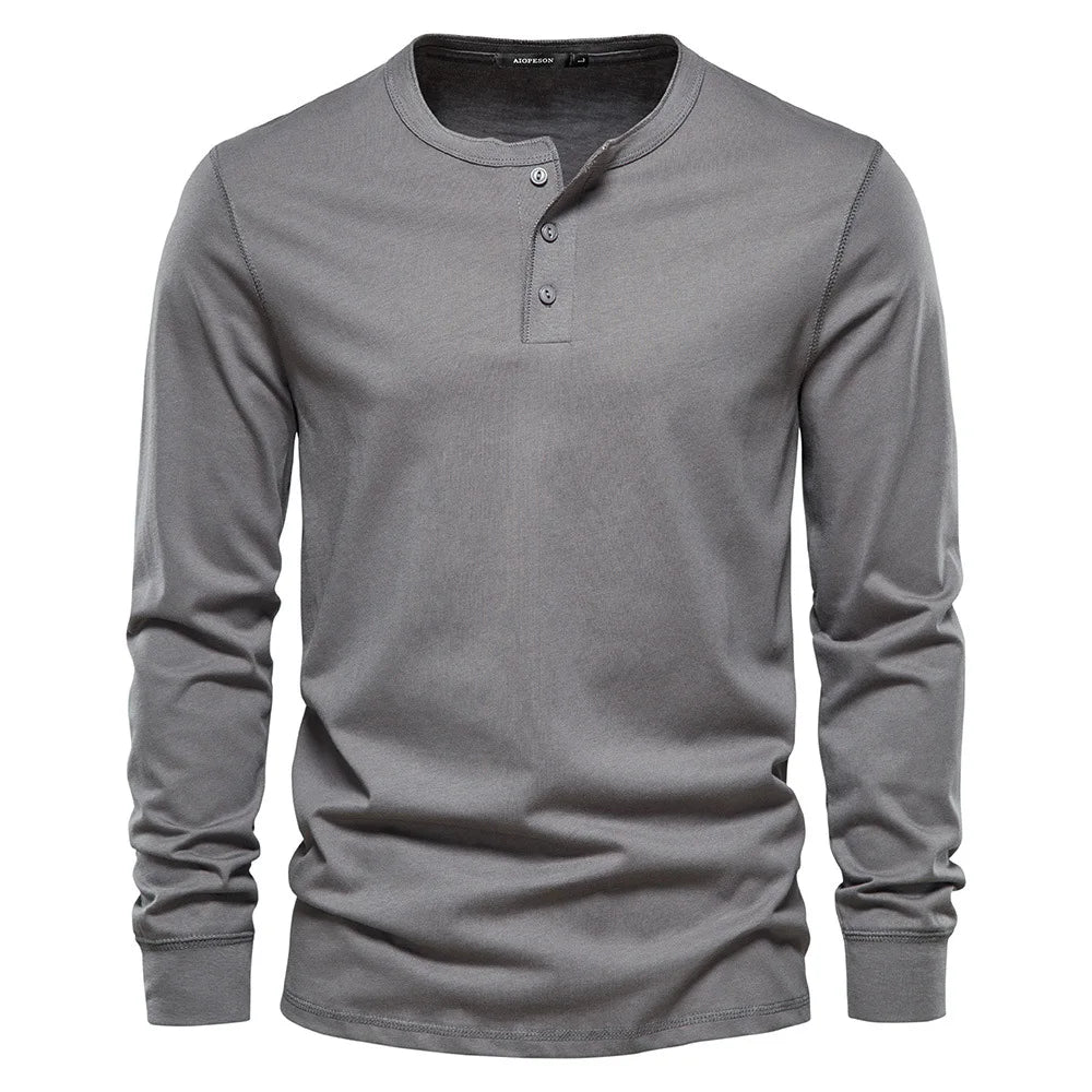 Lucie - Chemise Henley Respirante