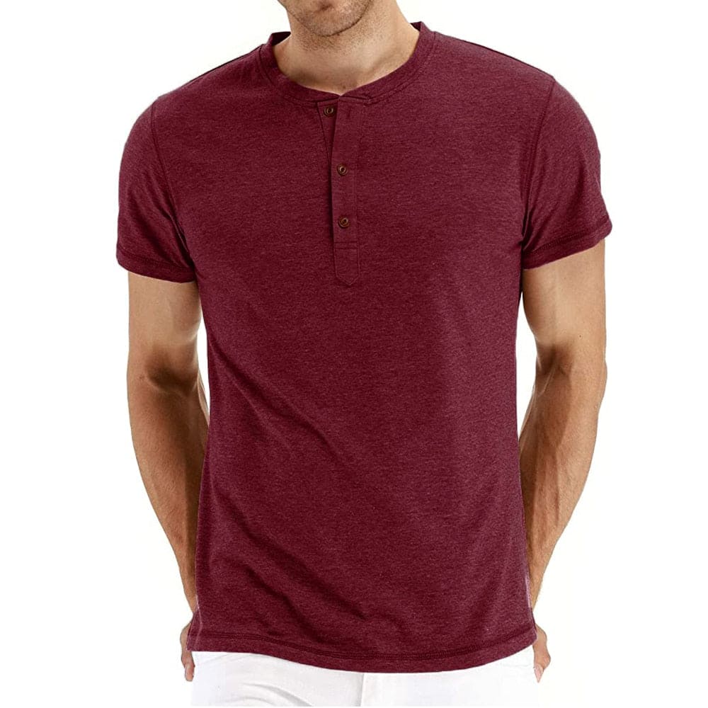Anaïs - T-shirt Henley Doux
