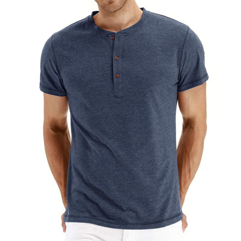 Anaïs - T-shirt Henley Doux