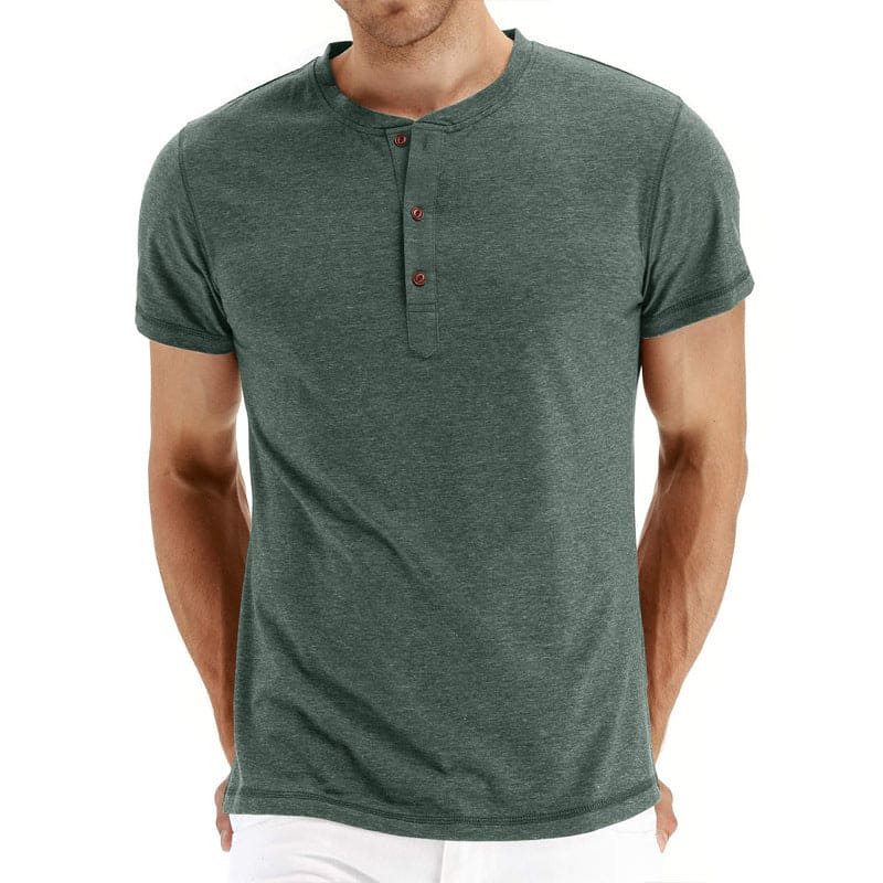 Anaïs - T-shirt Henley Doux