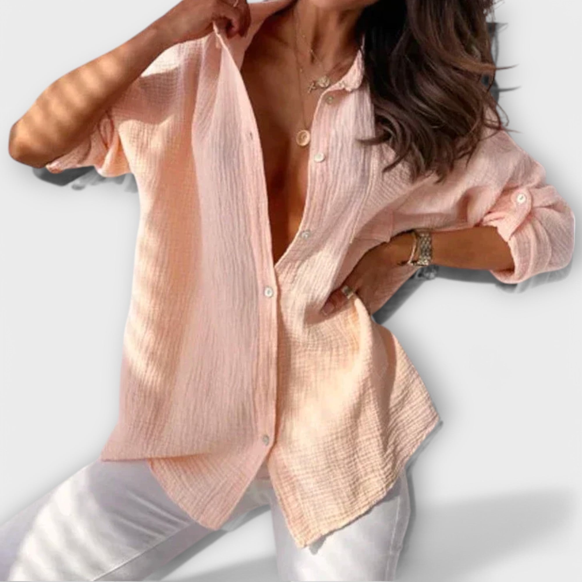 Inès - Blouse Légère Éclectique