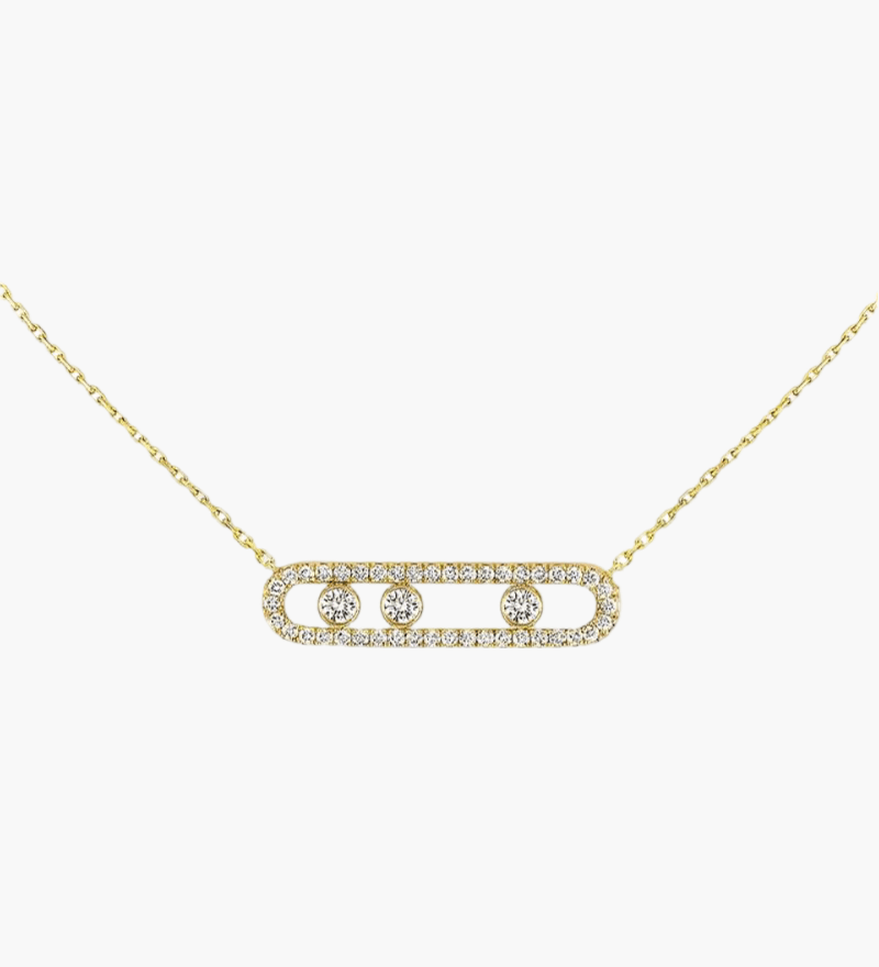 Céline - Collier Diamants Mobile