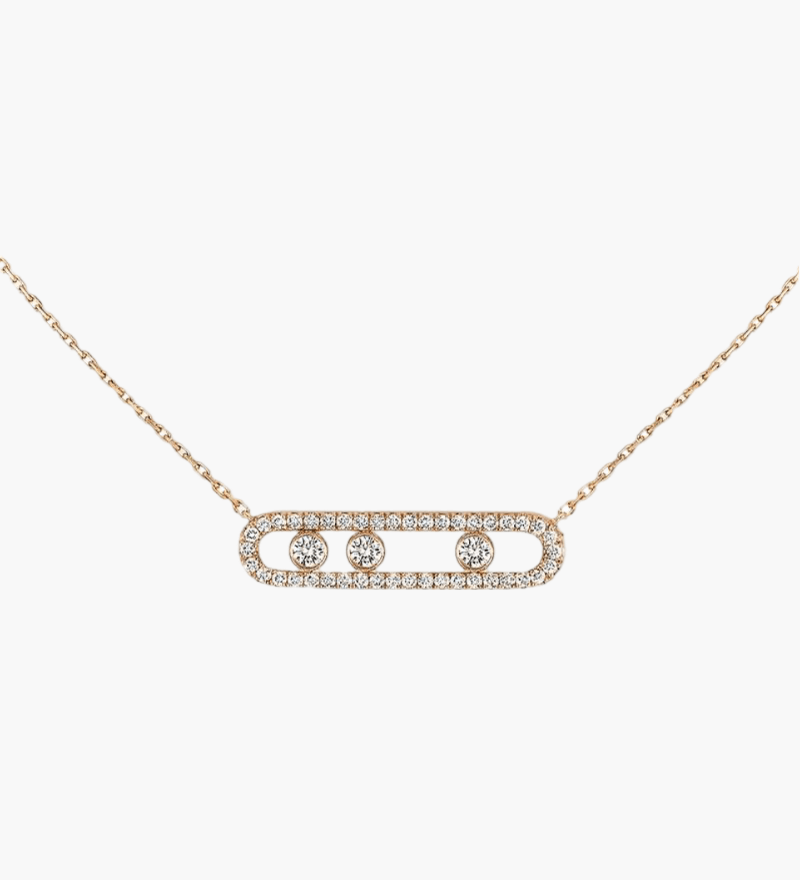 Céline - Collier Diamants Mobile