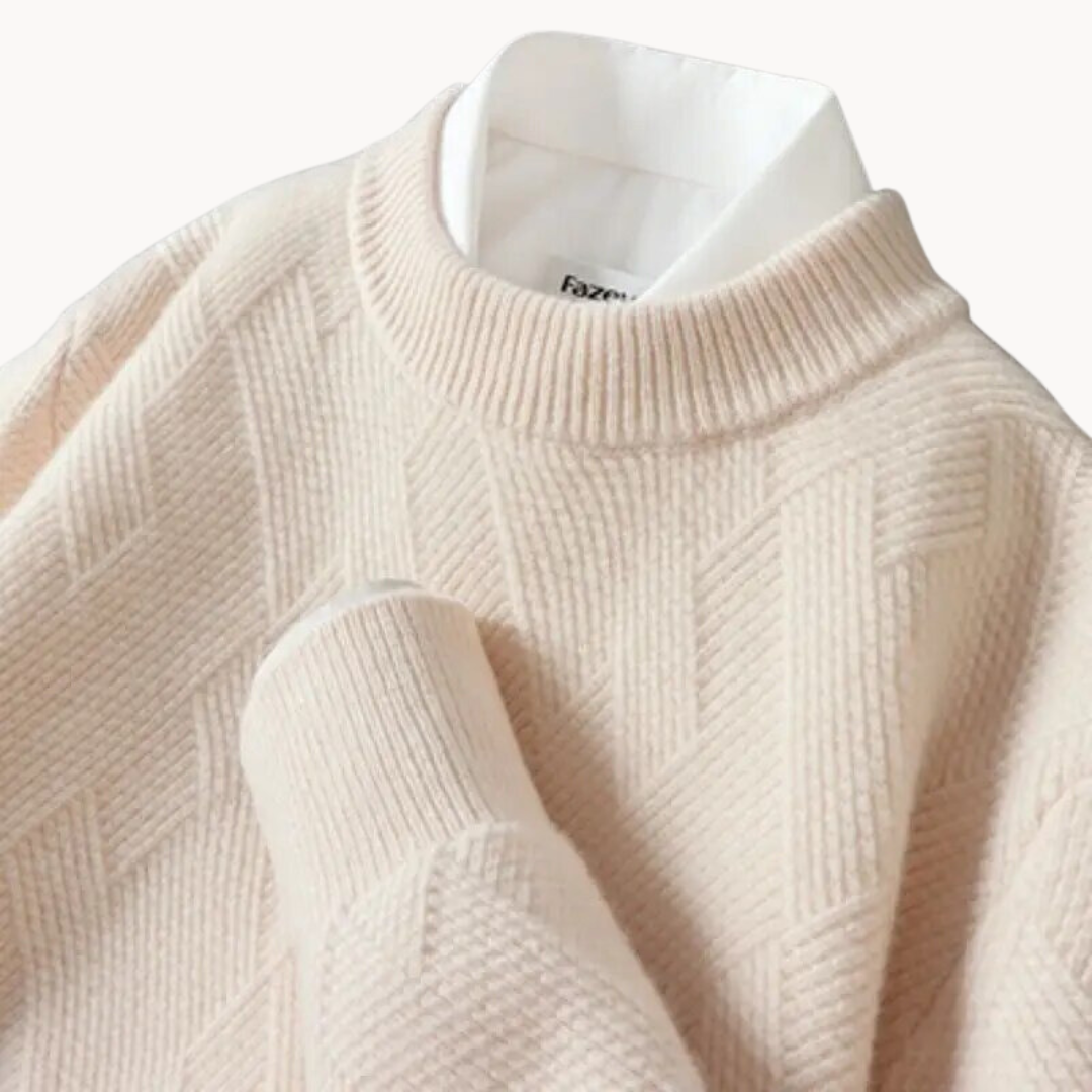 Clara - Pull Chic Jacquard