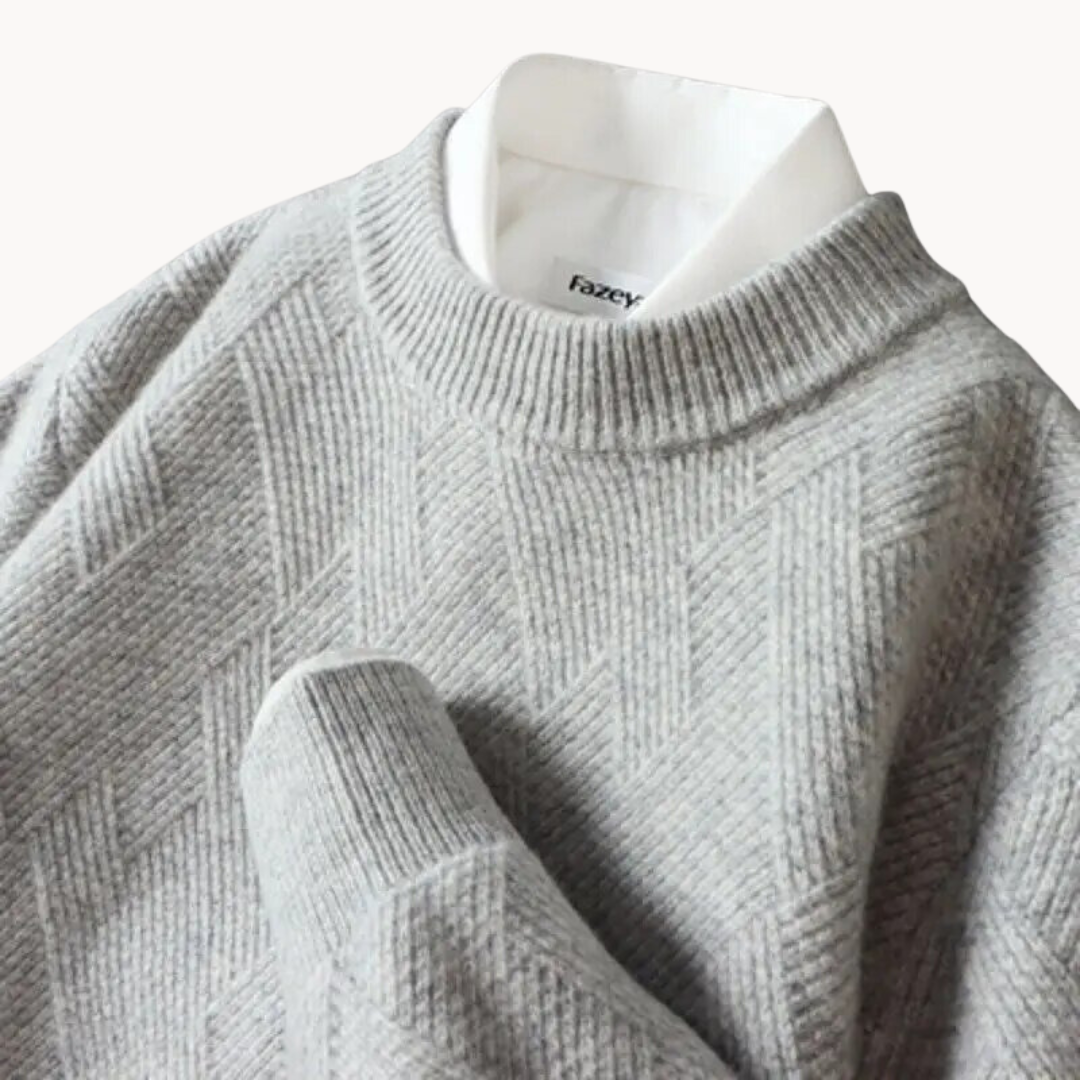 Clara - Pull Chic Jacquard