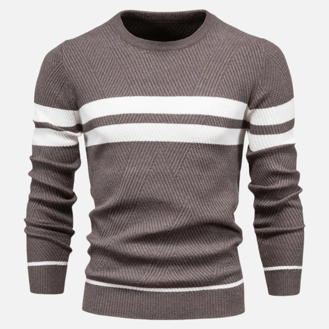 Sarah - Pull Minimaliste Tricot