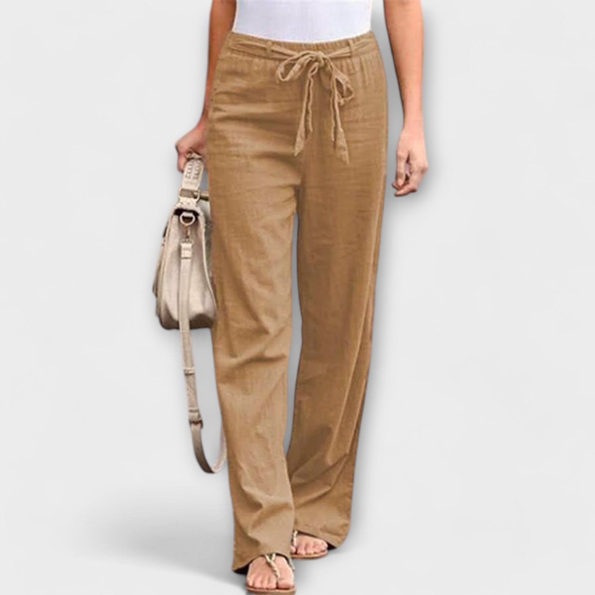 Clémence - Pantalons Lin Élégants