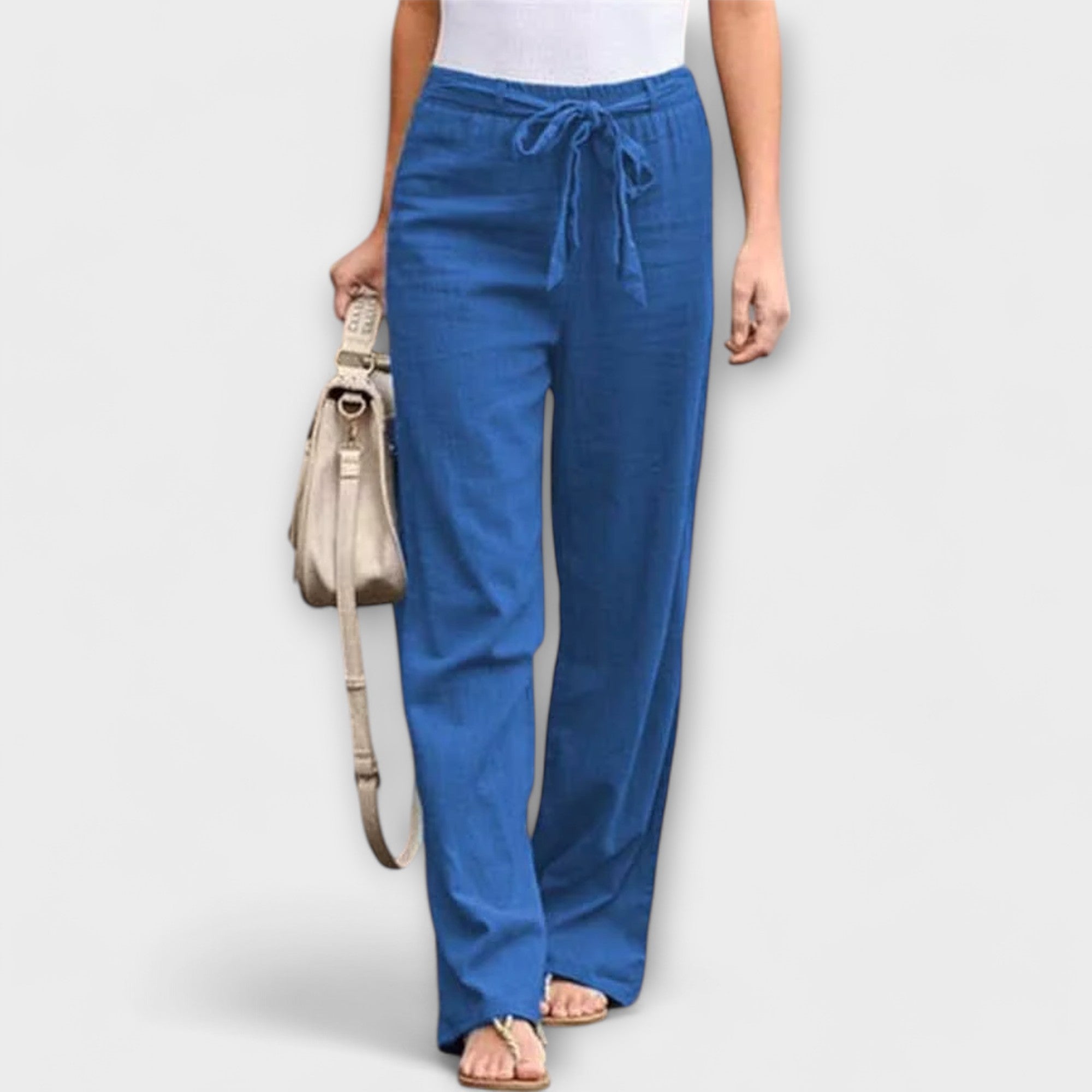 Clémence - Pantalons Lin Élégants