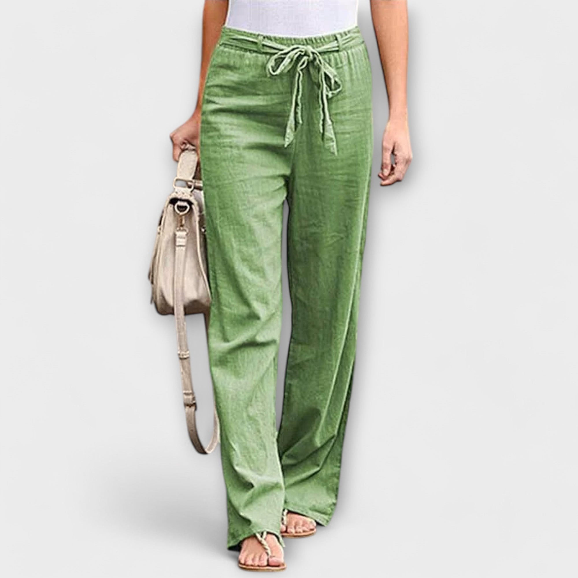 Clémence - Pantalons Lin Élégants