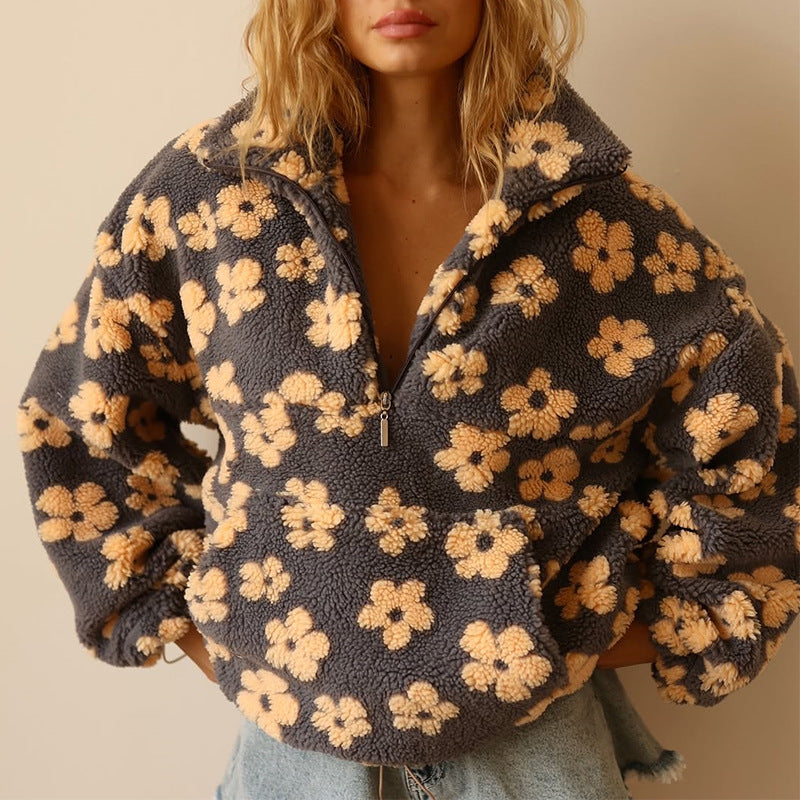 Valentine - Sweat Oversize Floral